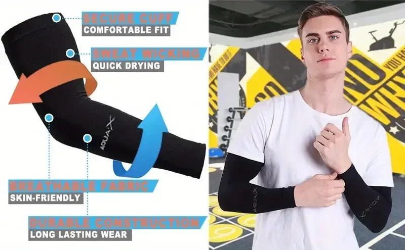 3 Pair of Breathable Sun Protection Sleeves