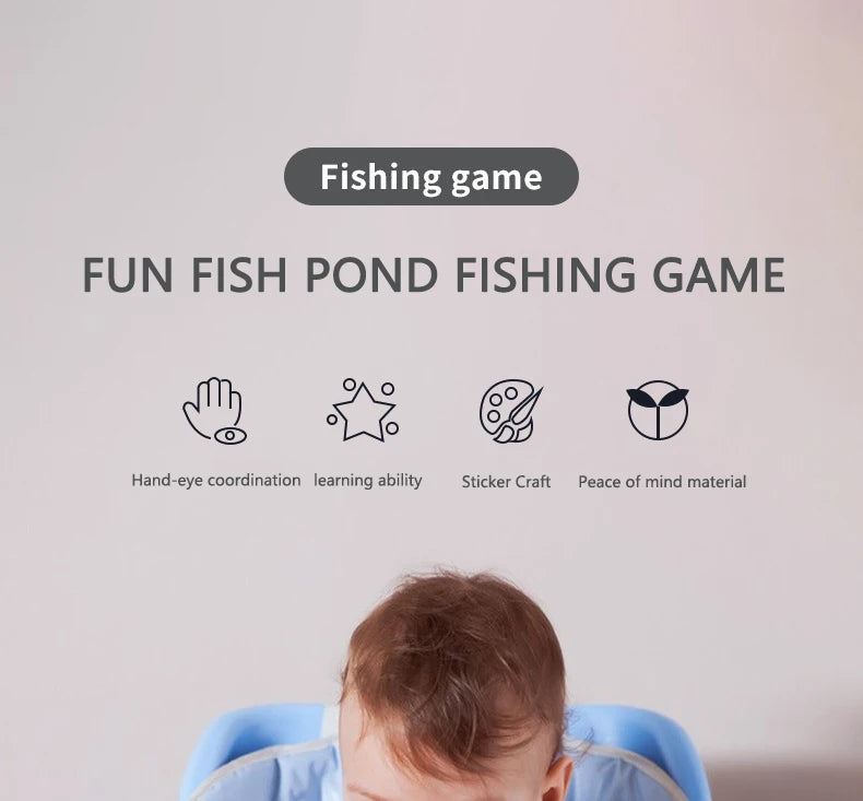 Wooden Magnetic Fishing Toys