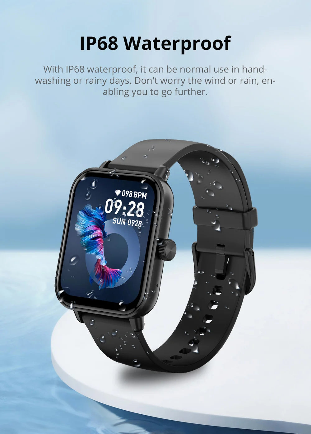 Voice Calling Smart Watch Ultra 1.9 inch Screen with 100+ sport modes